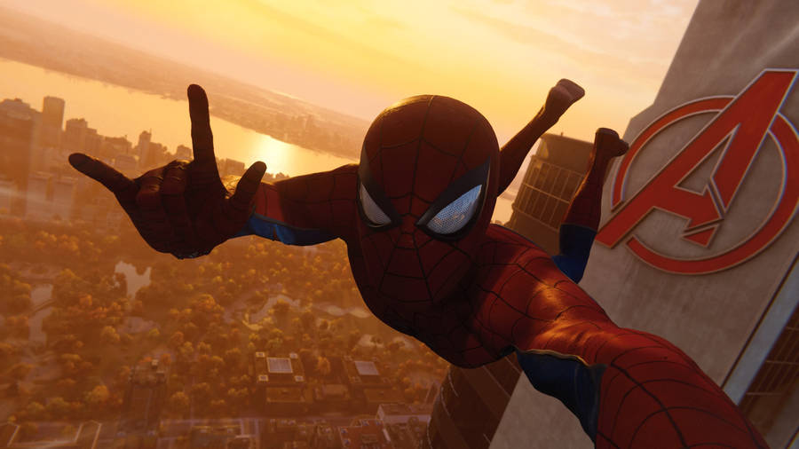 Play The Newest Avengers Game On Playstation 4 Wallpaper