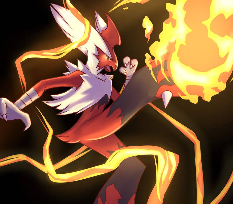 Download free Pokemon Blaziken Blaze Kick Wallpaper - MrWallpaper.com