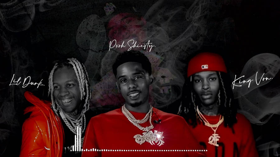 Download free Pooh Shiesty Lil Durk King Von Wallpaper - MrWallpaper.com