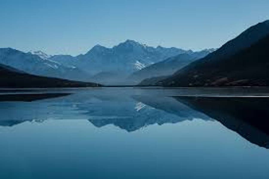 Pretty Landscape Calm Lake Wallpaper