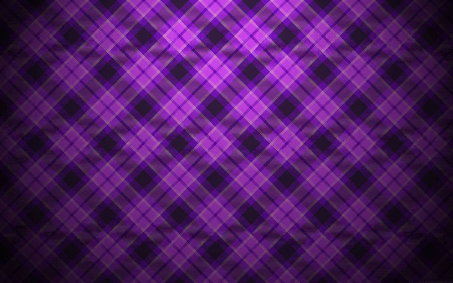 Pretty Purple Plaid Wallpaper