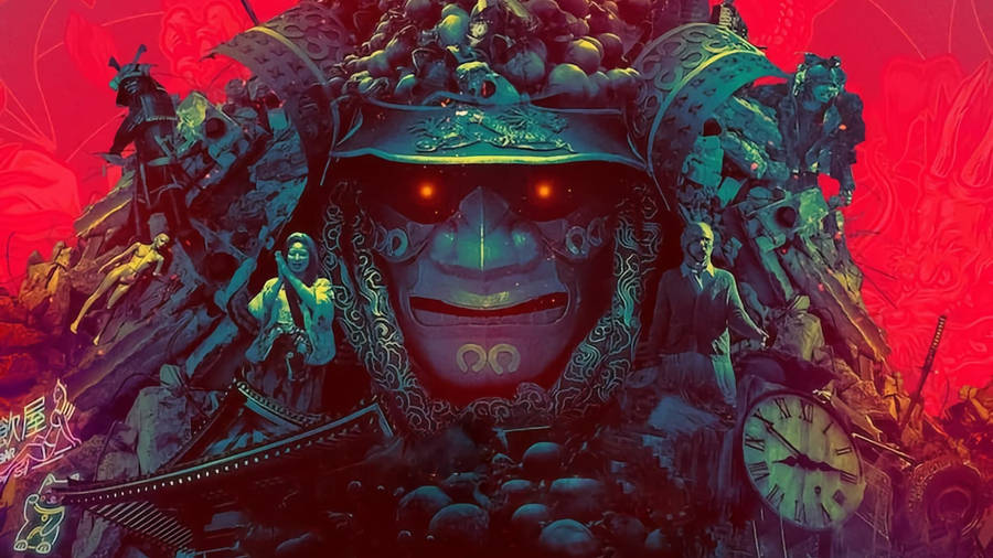Prisoners Of The Ghostland Samurai Mask Wallpaper