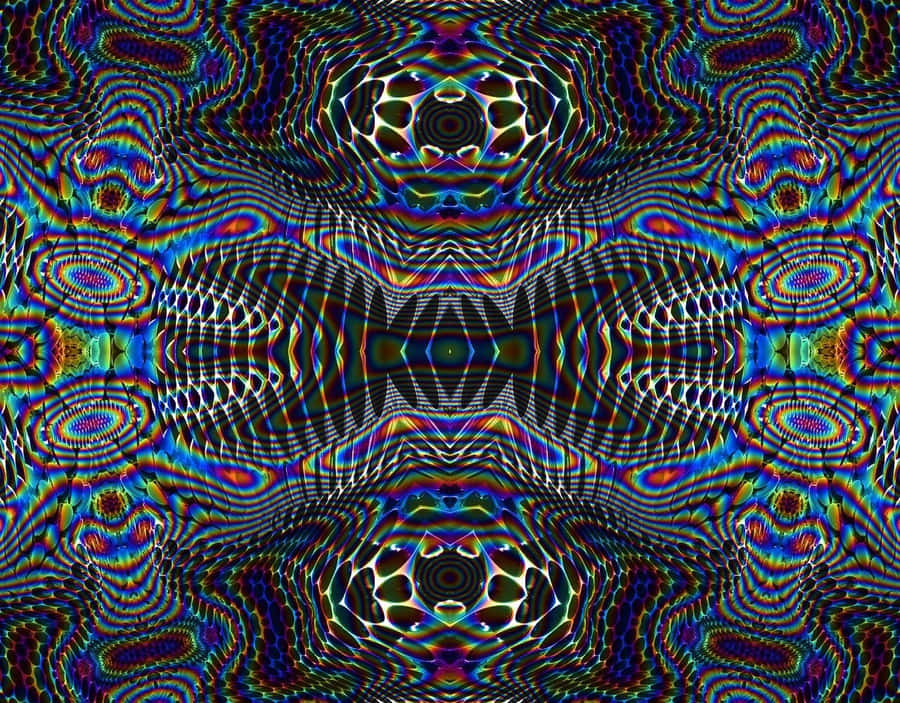 Psychedelic Grunge Explosion Wallpaper