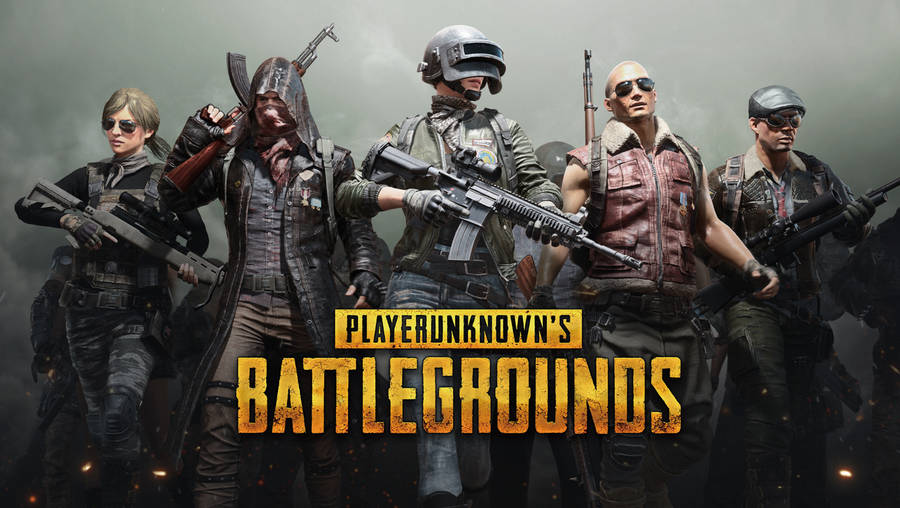 Pubg Cast Graphic Promo 1366x768 Wallpaper