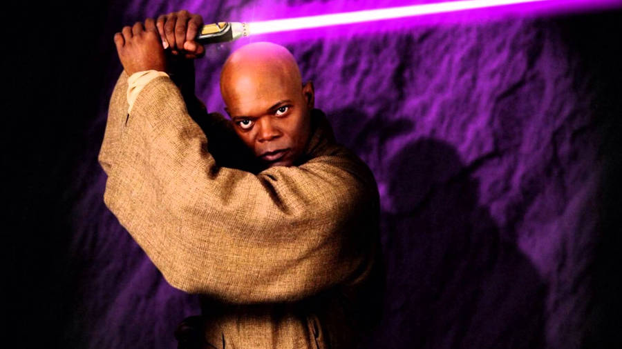 Download free Purple Lightsaber Mace Windu Wallpaper - MrWallpaper.com