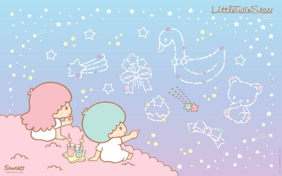 Wp11846421-hello-kitty-little-twin-stars-wallpaper by sillyjellybeans on  DeviantArt