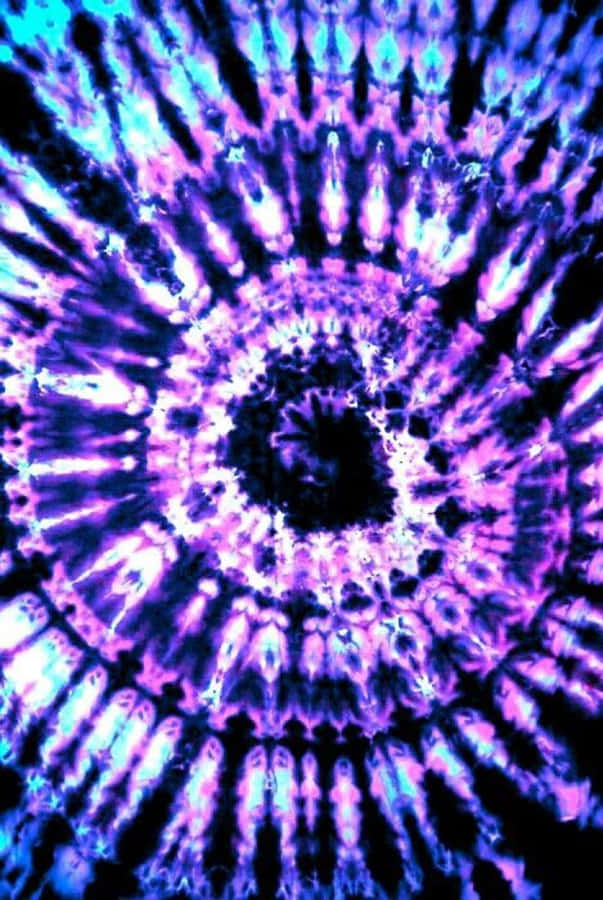 Purple Tie-dye, The Latest Trend In Colorful Fashion Wallpaper