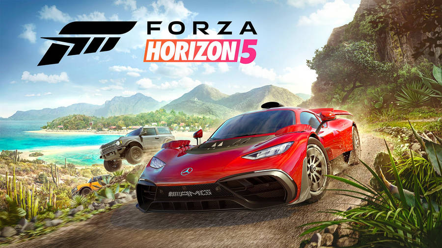Race Towards The Finish Line! Wallpaper
