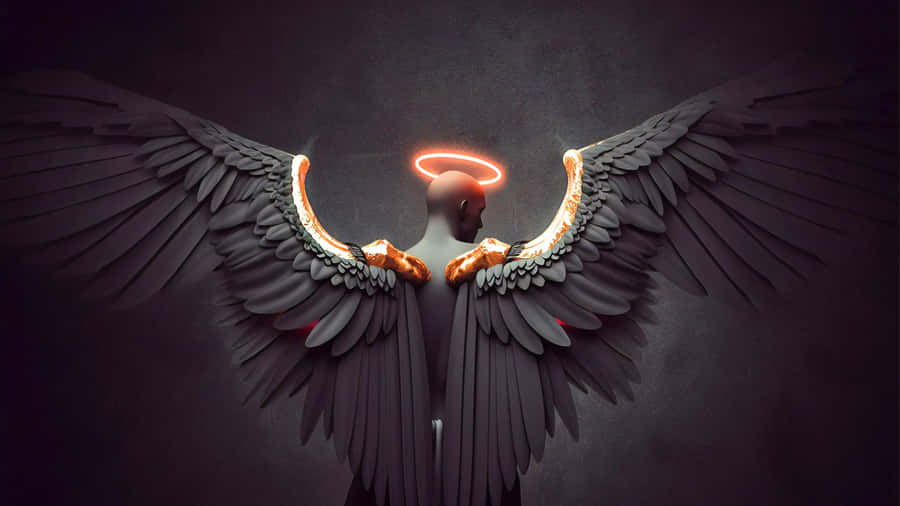Reach Up Towards Heaven : Lucifer Wings Wallpaper