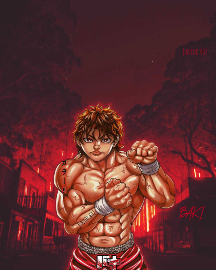 I used a app to make the quality of these images better if anyone wants to  use this as a wallpaper or to color. (Baki X usogui crossover, Jack vs  Katsumi) :