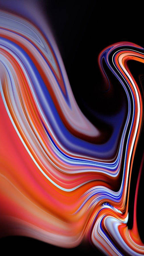 Download free Redmi 9 Liquid Colors On Dark Wallpaper - MrWallpaper.com