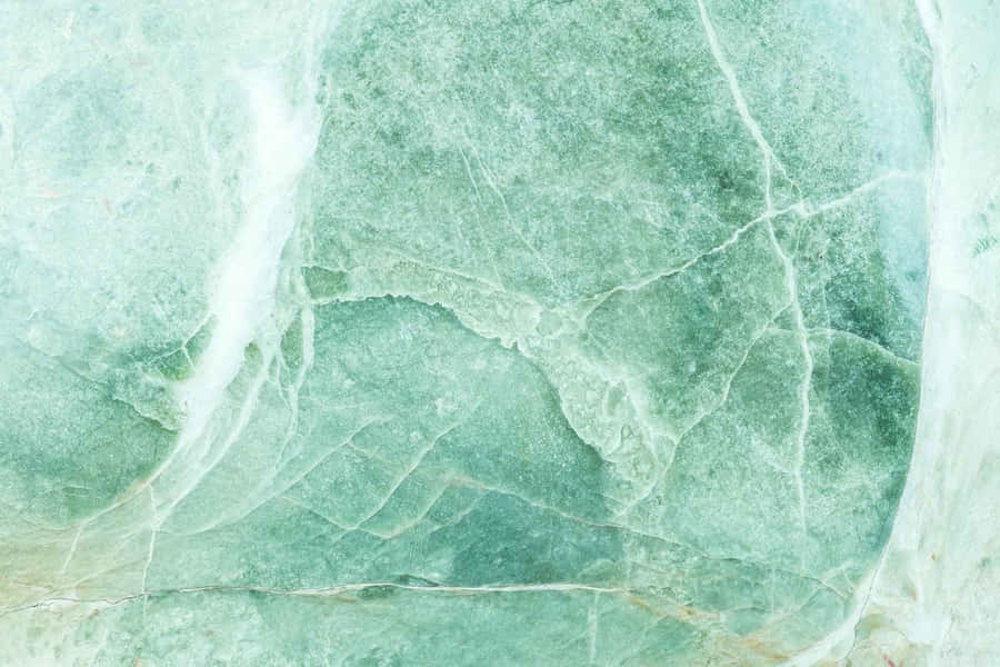 Refresh Your Décor With A Classic Look Of Mint Green Marble Wallpaper