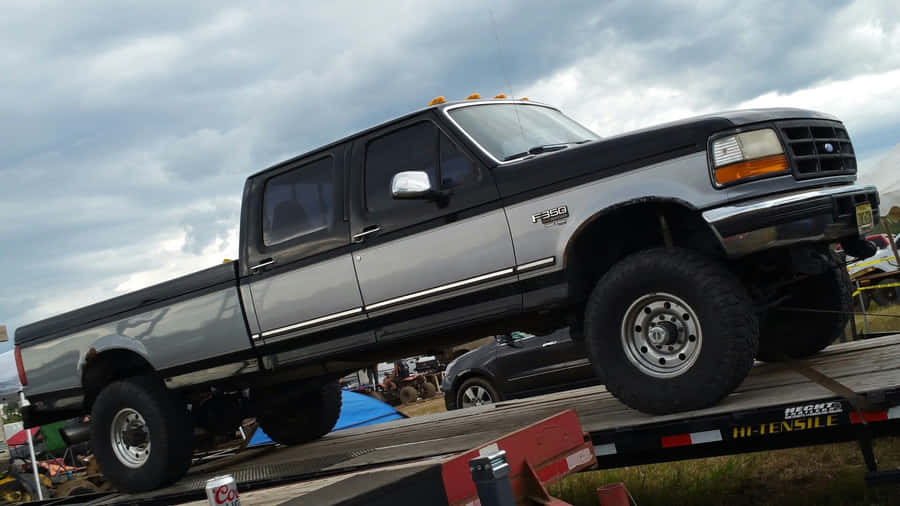 Reliability And Power With Ford Powerstroke Wallpaper