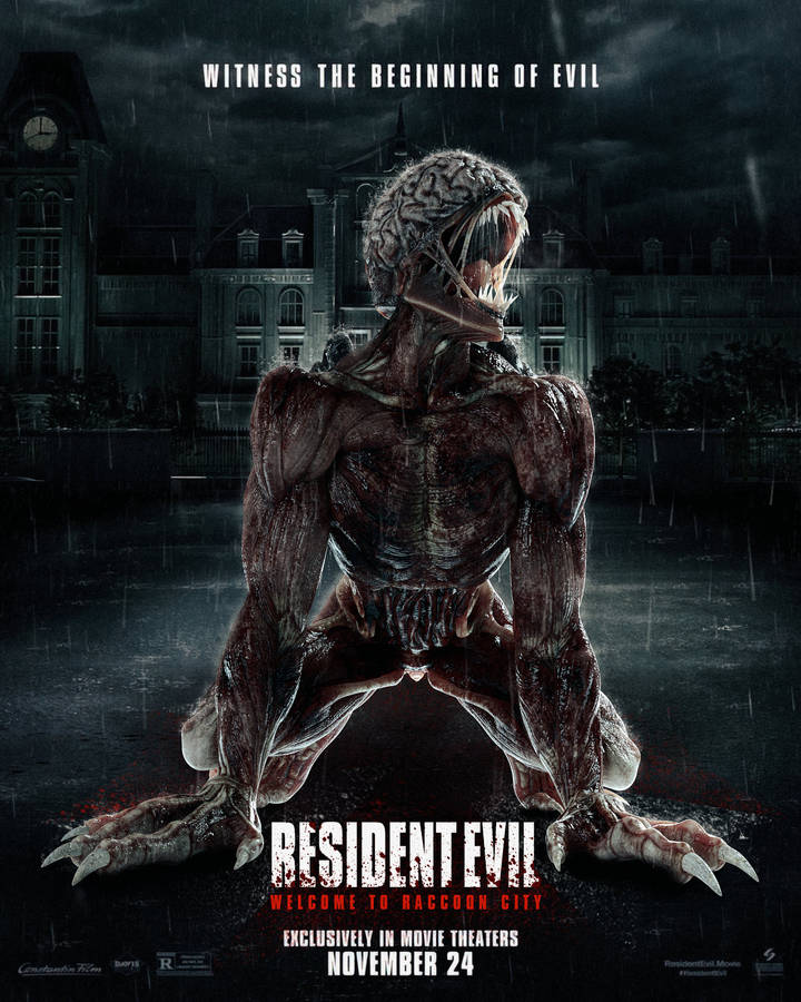 Download Free Resident Evil Welcome To Raccoon City Licker Zombie 