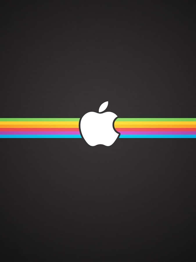Retro Apple Logo Wallpaper