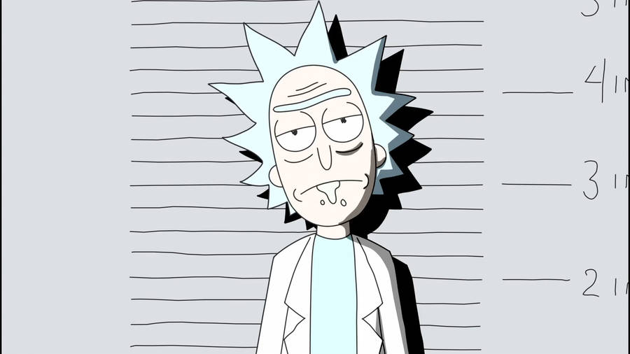 Rick And Morty Height Grid Wallpaper