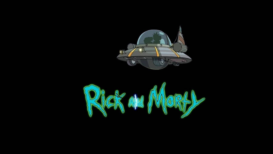 Rick And Morty Simple Logo Wallpaper