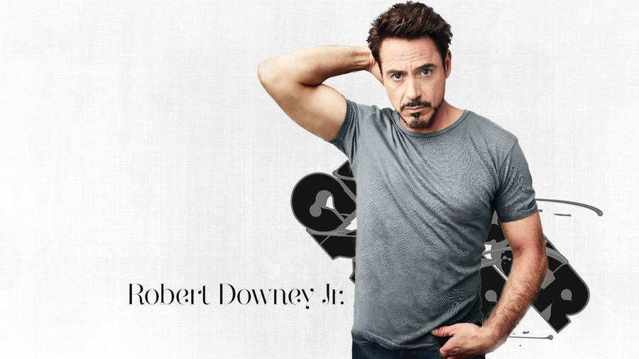 Download free Youthful Pose Robert Downey Jr. Wallpaper - MrWallpaper.com