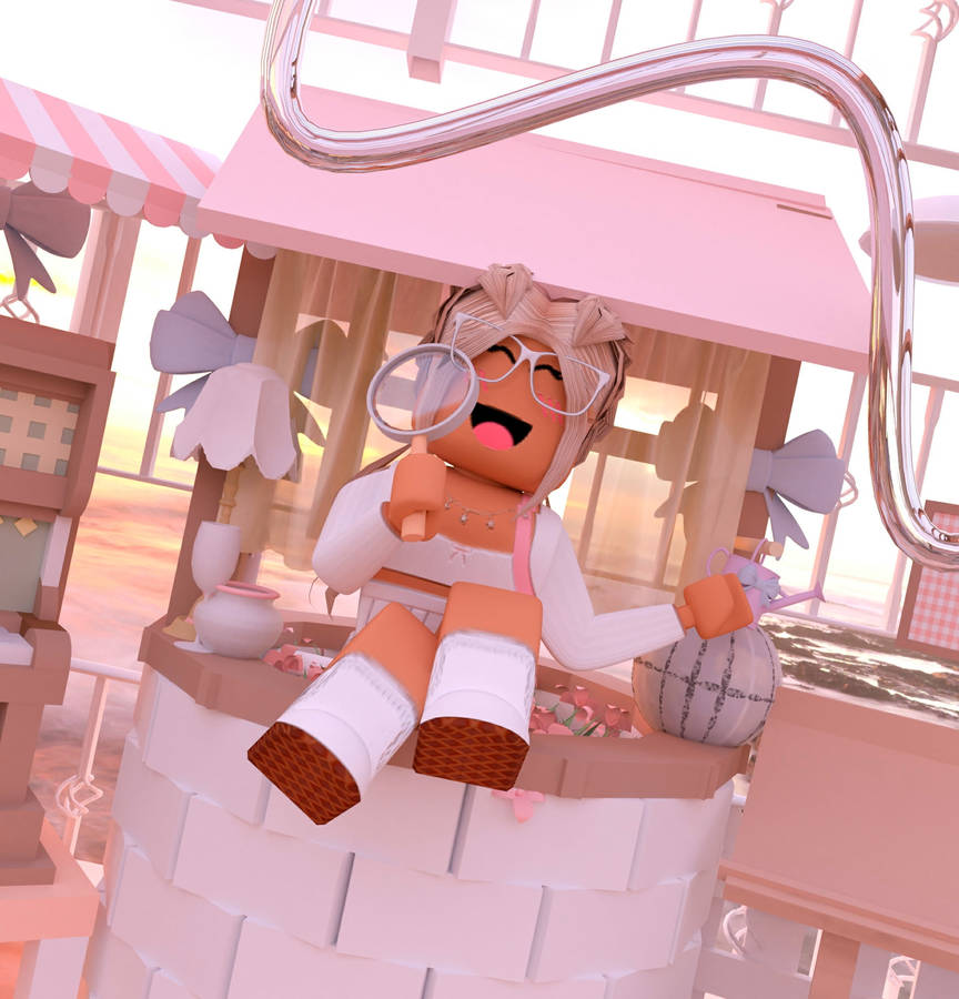 Roblox Aesthetic Pink Wallpaper