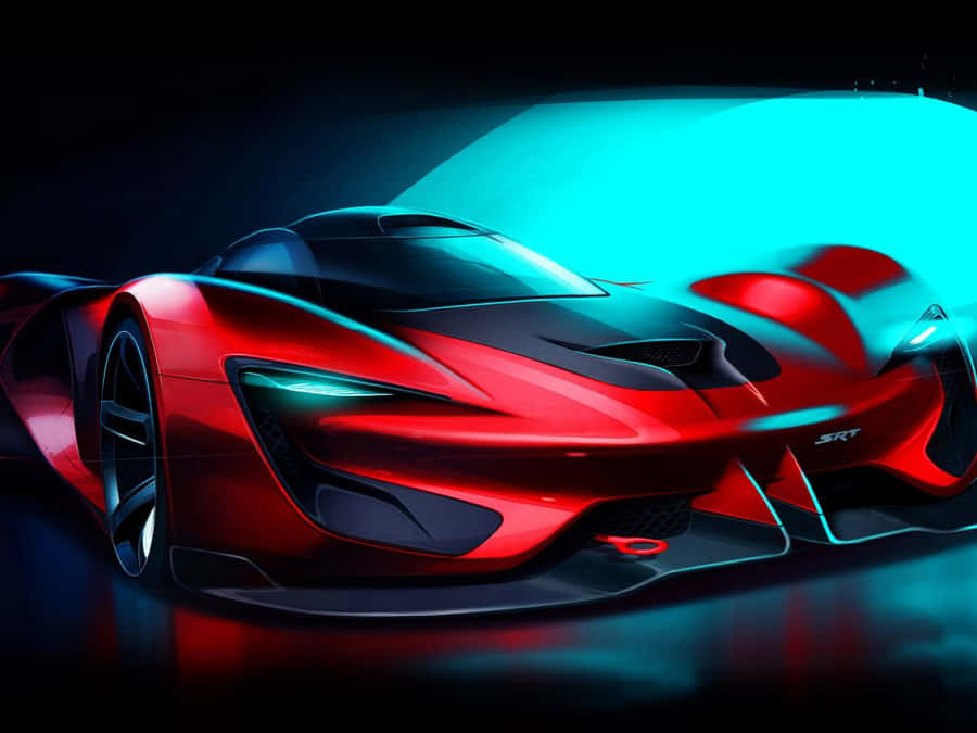 “rocking The Neon Look” Wallpaper