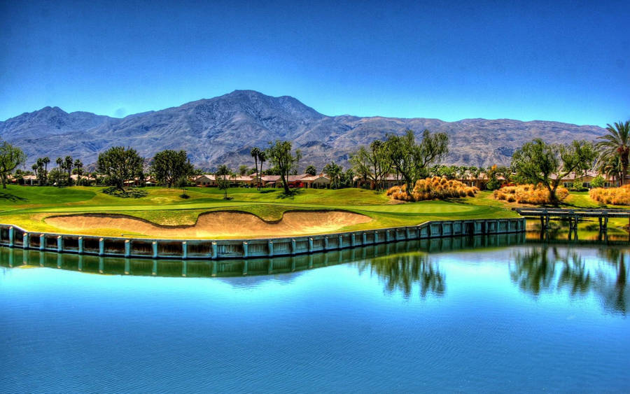 Rocky Mountain Golfing Desktop Wallpaper