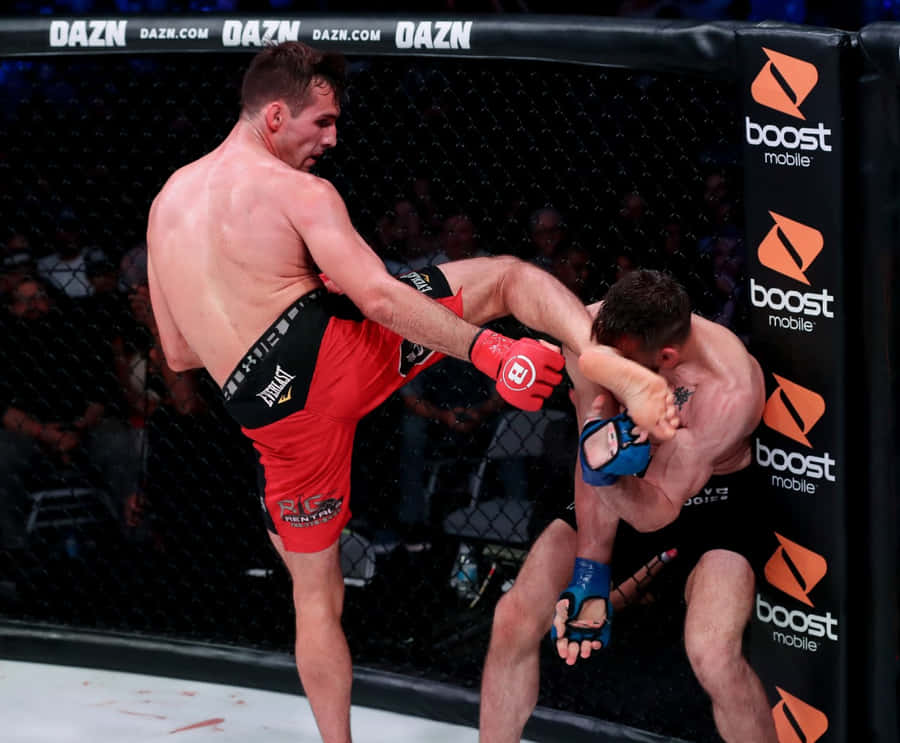 Rory Macdonald Kicked Jon Fitch Wallpaper