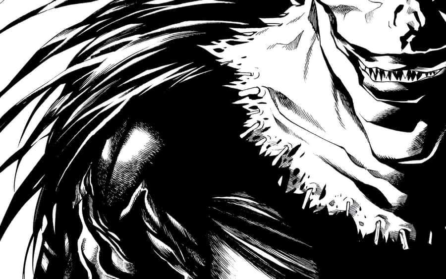 Ryuk Death Note Close Up Wallpaper