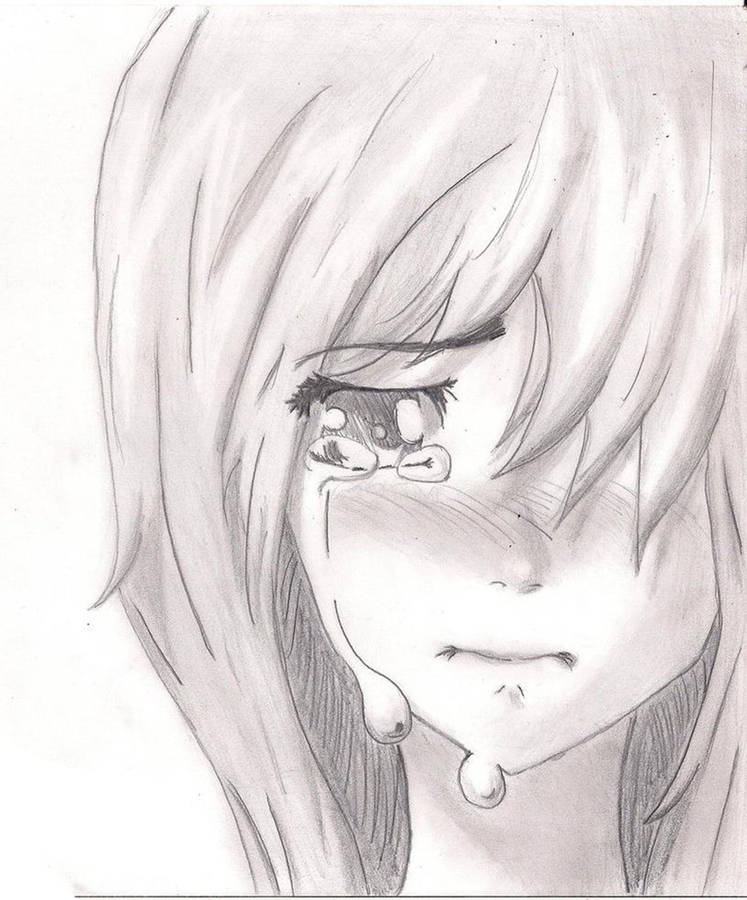 Sad anime boy crying drawing, Sad Anime Couple Crying Drawing HD phone  wallpaper | Pxfuel