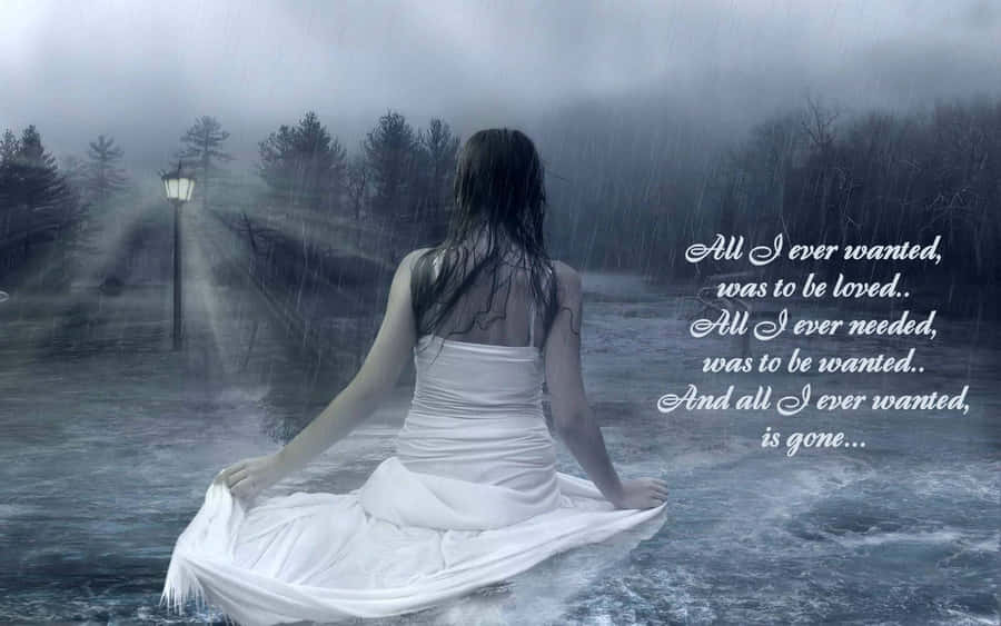 Sad Romance Lamp Wallpaper