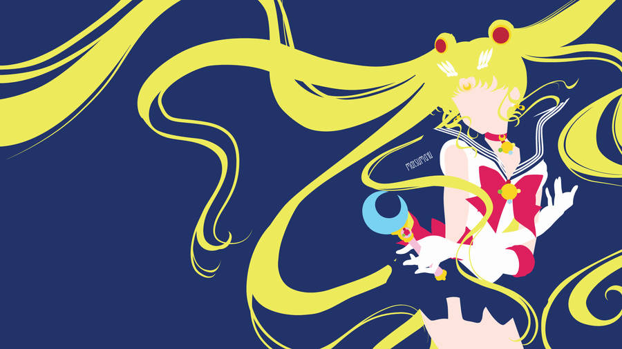 Sailor Moon Vector Art Wallpaper