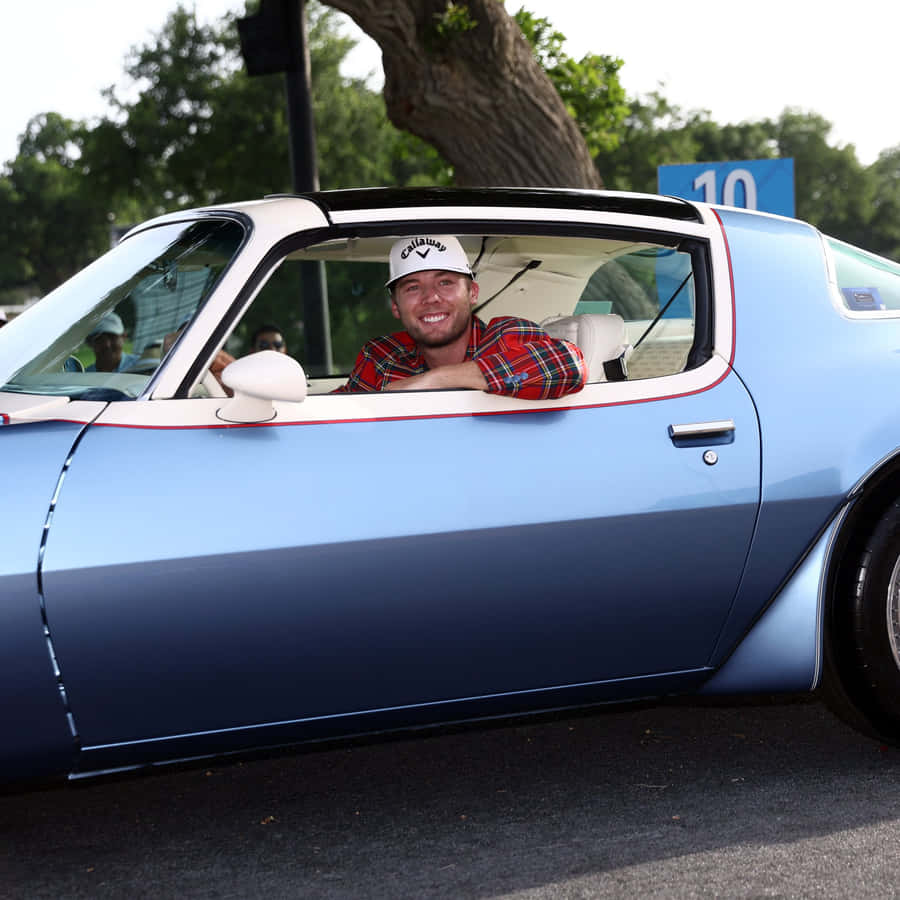 Sam Burns Inside Schwab Firebird Car Wallpaper