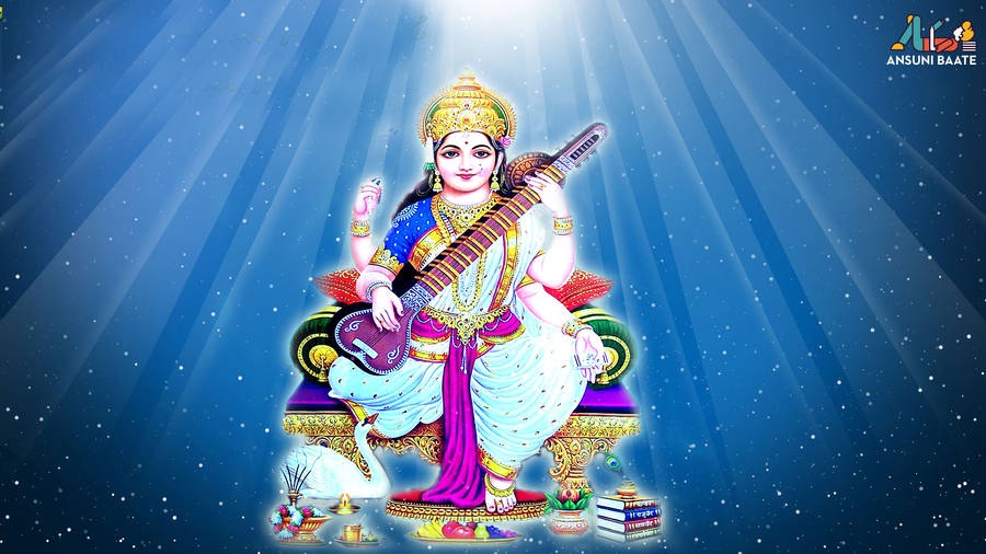 Happy Saraswati Puja [currentyear] HD Image & Photo Free Download - Image  Diamond