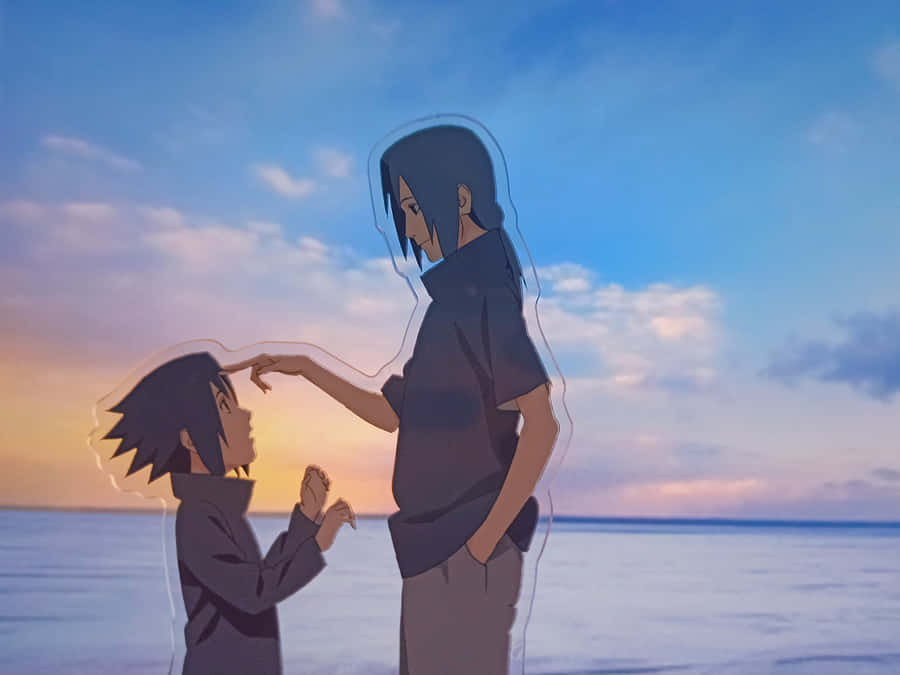 Sasuke Uchiha Looks So Cute In This Picture! Wallpaper