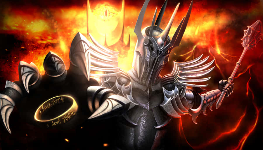 Sauron Shadow Of War Ring Wallpaper