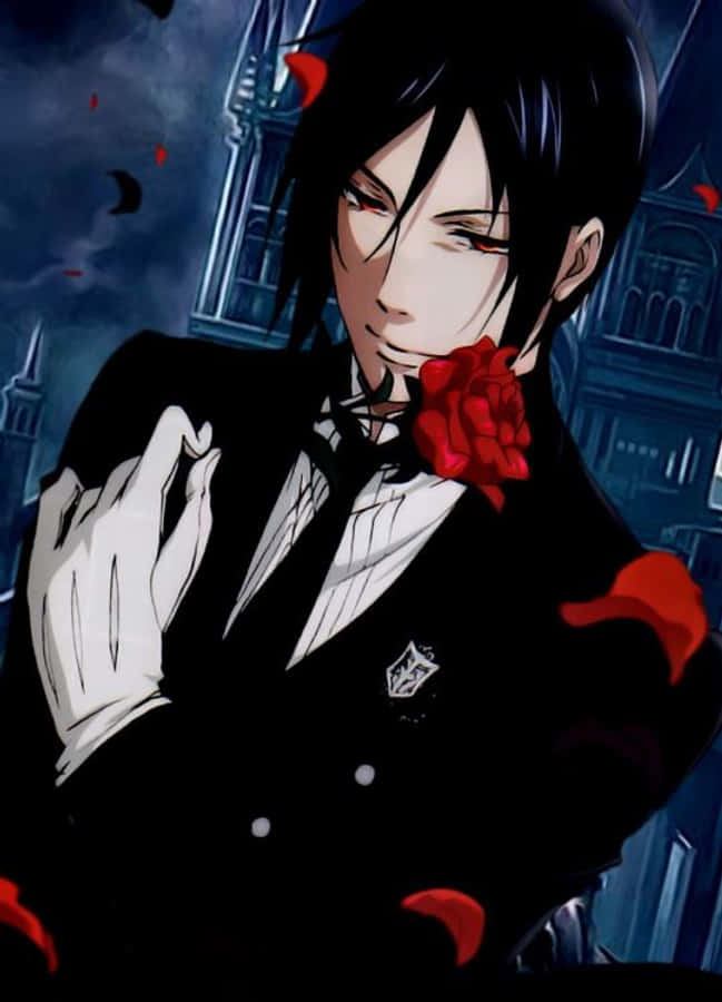 Download free Sebastian Michaelis Posing Elegantly Wallpaper ...