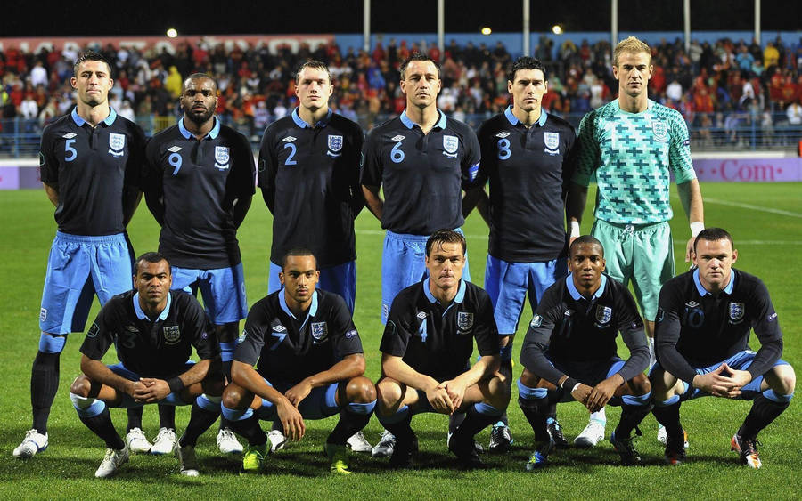 Senior Players Of England National Football Team Wallpaper