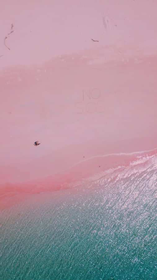 Serenity At Pink Beach, Bringing Tropical Bliss To Your Life Wallpaper