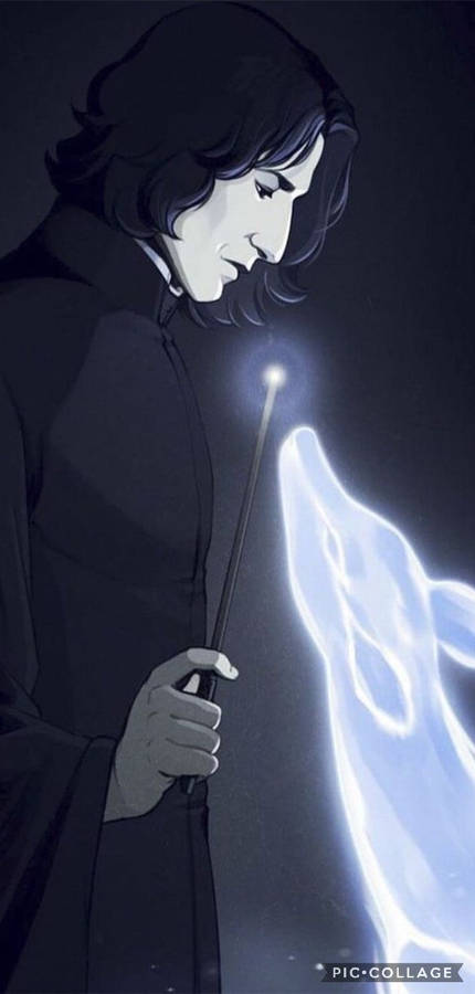 Severus Snape Wallpaper by franfiction on DeviantArt