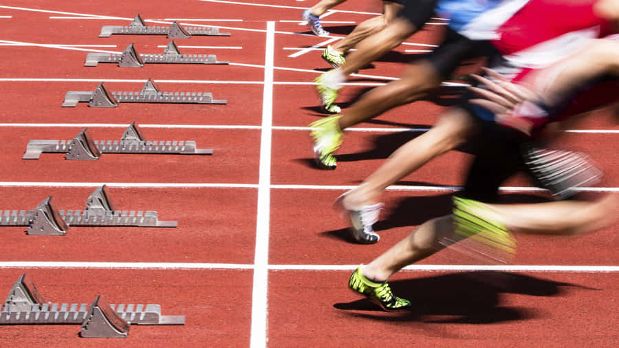 She Is Ready To Take On Her Next Athletic Challenge Wallpaper