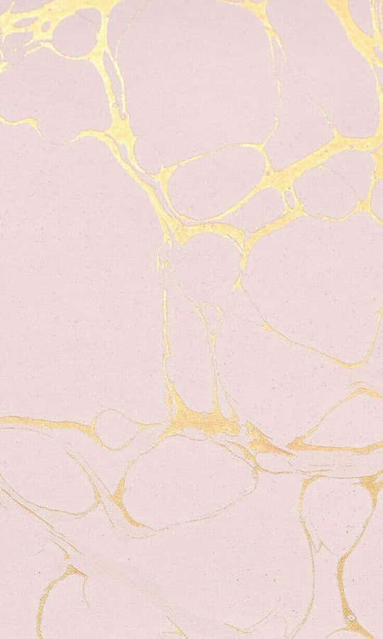 Shine With Light Pink And Gold Wallpaper
