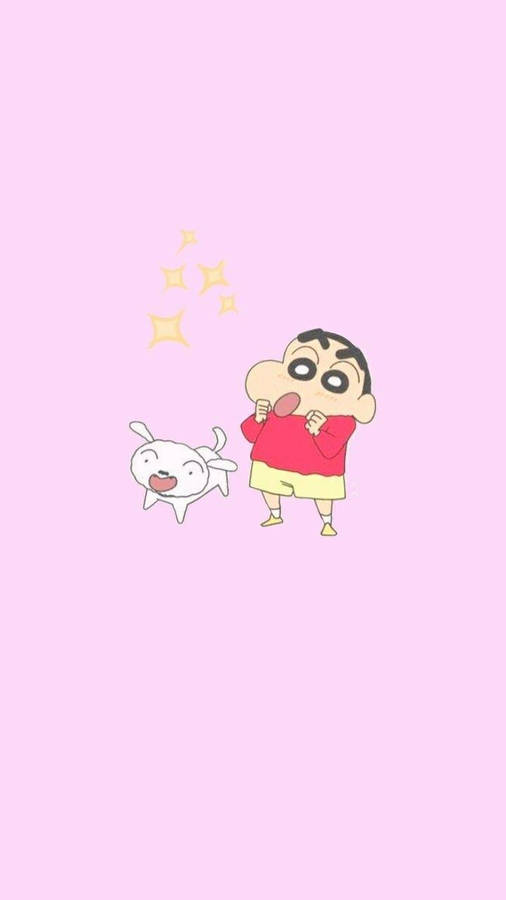 Download free Shiro The Dog Shin Chan Iphone Wallpaper - MrWallpaper.com