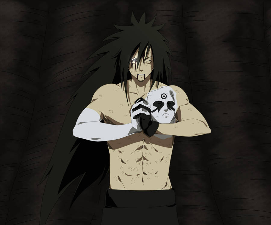 Download Free Shirtless Uchiha Madara With Mask Wallpaper Mrwallpaper Com