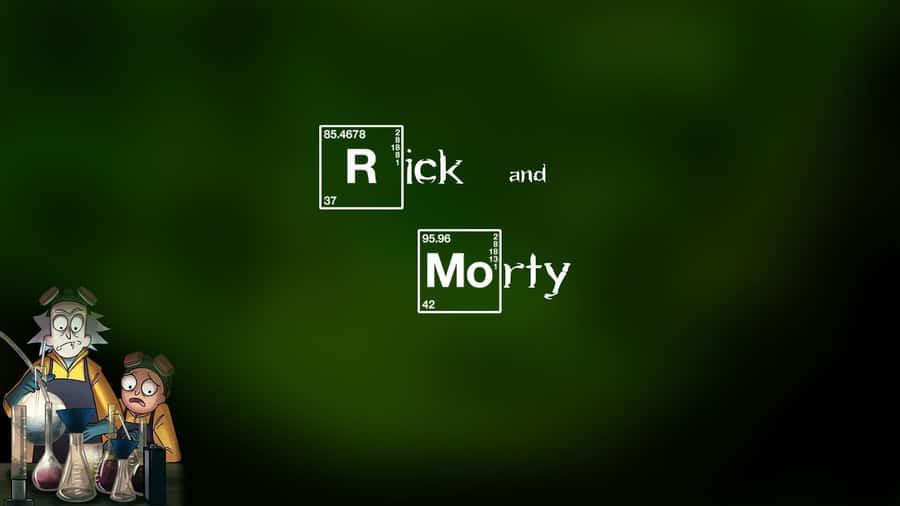 Showing Rick & Morty Smoking Backwoods Cigars Wallpaper