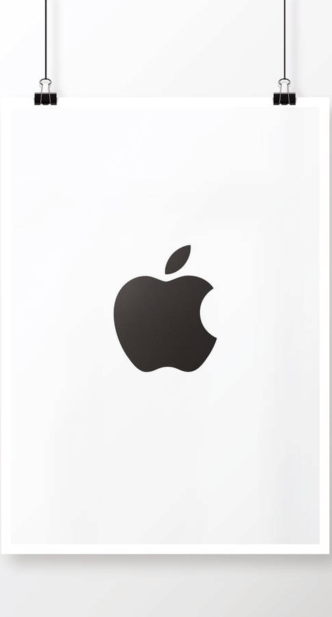 Download free Simple Black Apple Logo Iphone Wallpaper - MrWallpaper.com