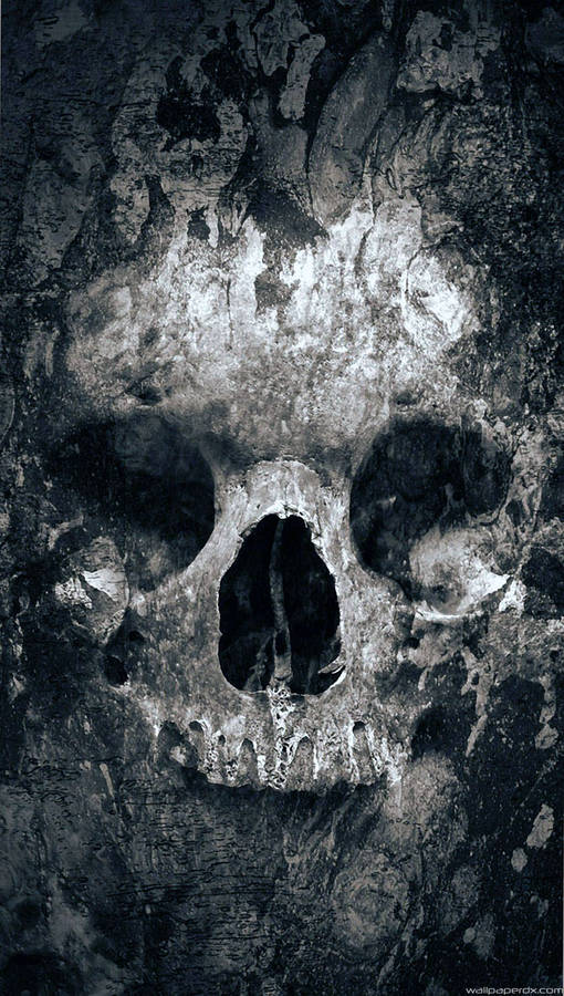 Skull Figure Android wallpaper