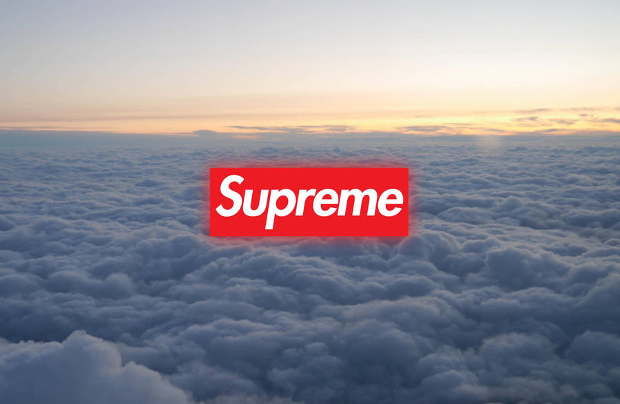 Sky Cloud Supreme Laptop Wallpaper