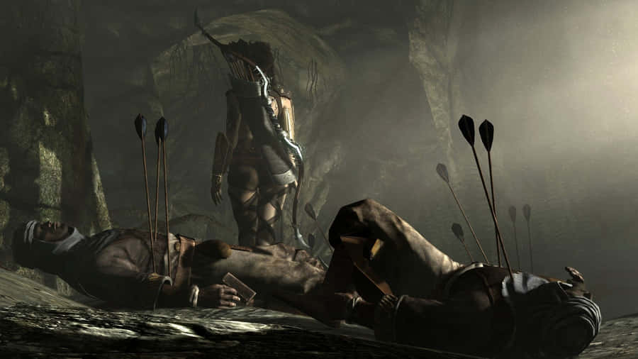 Skyrim Killed Villagers Desktop Wallpaper