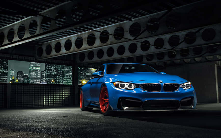 Sleek Bmw Tablet Interface Wallpaper