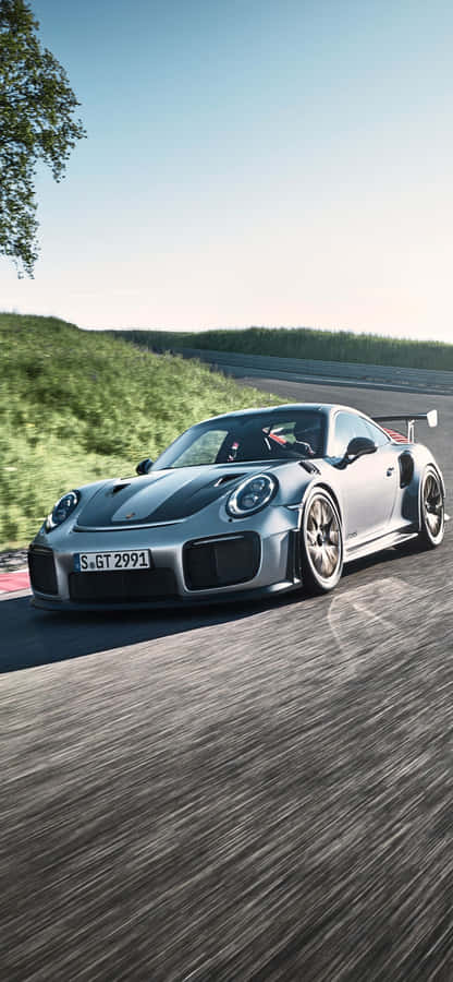 Sleek Porsche Iphone Wallpaper Wallpaper