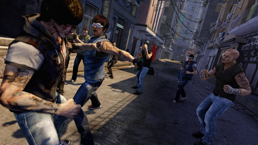 Sleeping Dogs Game Gang Wars Wallpaper